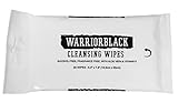 Warriorblack Eye Black Remover Cleansing Wipes- Three Pack