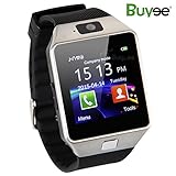 Buyee Dz09 1.54-Inch Wristwatch Smartwatch with Pedometer Anti-lost Camera for iPhone, Sansung, Huawei android Phones - Silver