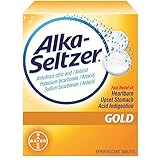 Alka-Seltzer Gold Tablets- Non-Aspirin, 36 Count Box (Pack of 4)