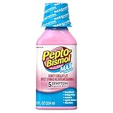 Pepto-Bismol Max 5 Symptom Medicine - Including Upset Stomach & Diarrhea Relief , 12 Ounce (Pack of 3)