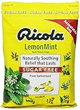 Ricola Sugar Free Lemon Mint Drops, 210 Count