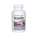 Bausch & Lomb, Ocuvite with Lutein, Antioxidant Vitamin and Mineral Supplement, Twin Pack: Two 120 Tablet Bottles