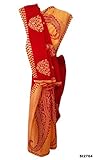 Silk Blend Peach New Indian Bollywood Women Sari or Saree with Unstitched Blouse Piece