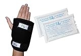 6" x 10" Small Hot Cold Compress Therapy Gel Pack Wrap for the Wrist, Ankle, Elbow, Arm Plus EXTRA GEL INSERT