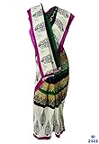 PEEGLI Fashion Women's Printed Casual Indian Saree Unstitched Blouse Piece FREE SHIPPING