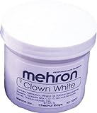 Clown White Cream Costume Makeup 16 Oz