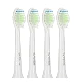 SoniShare Premium Diamond Clean Replacement Heads for Philips Sonicare Toothbrushes [4, 8, 12, 20 Packs Available] (4)