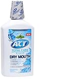 Act Total Care Anticavity Fluoride Rinse for Dry Mouth Soothing Mint, 33.8 OZ (PACK OF 2)