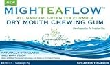 MighTeaFlow Spearmint Dry Mouth Chewing Gum (Case of 8 Packs)