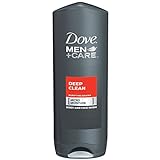 Dove Men+Care Body and Face Wash, Deep Clean 18 oz, Pack of 3