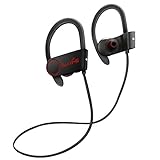 Bluetooth Headphones, LoHi Bluetooth V4.1 Wireless Sports Earphones Sweatproof In-ear Headset with Microphone Noise-Cancelling for iPhone iPad Samsung Galaxy S7 Edge S6 and Bluetooth Devices