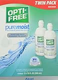 Opti-Free Puremoist Multi-Purpose Disinfecting Solution, 10 Oz (Pack of 2)