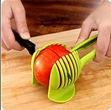 CHANS Tomato Slicer ,Multifunctional Handheld Tomato Round Slicer Fruit Vegetable Cutter,Lemon Shreadders Slicer