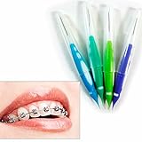 16Pc Brushpicks Brush Picks Interdental Toothpicks 2 Way Dental Oral Care Floss