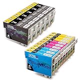 Office World Replacement For Epson 127 Extra High Yield Ink Cartridges,(6 Black, 3 Cyan, 3 Magenta, 3 Yellow)15 Pack