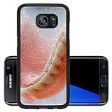 Liili Premium Samsung Galaxy S7 Edge Aluminum Snap Case a denture is cleaned in a glass with water proper hygiene IMAGE ID 19089423