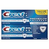 Crest Pro-Health Advanced Smooth Mint Toothpaste 4 oz, Twin Pack,  (Packaging may vary)