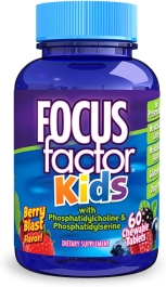 FocusFactor Focus Factor For Kids - 60 ct