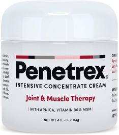 Penetrex Pain Relief Cream [4 Oz] :: Patent-Pending Therapy & 1st Choice for Sufferers of Tennis Elbow, Tendonitis, Bursitis, Knee, Shoulder Pain, Neuropathy, Shin Splints, Sore Muscles & Joints, etc