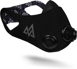 Training Mask 2.0 [Black Out], Elevation Training Mask, Fitness Mask, Workout Mask, Running Mask, Breathing Mask, Resistance Mask, Elevation Mask, Cardio Mask, Endurance Mask For Fitness (Large)